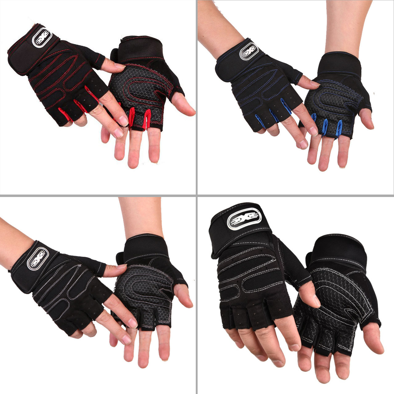 [Hoàn tiền 20%] Găng Tay Tập Gym, Chơi Thể Thao, Tập Xà Đơn Đi Phượt Chính Hãng X-Sport