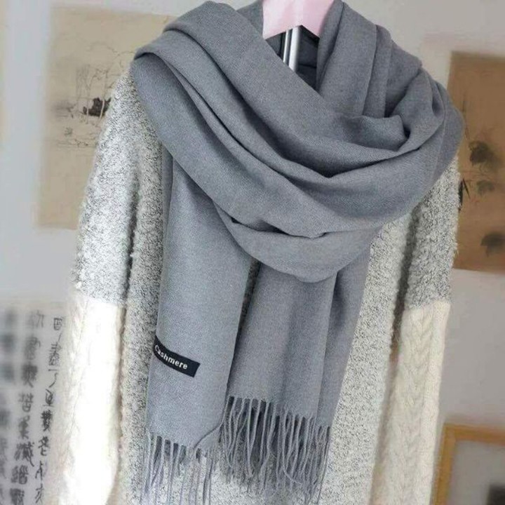 Khăn choàng cashmere bản to mềm mịn chất đẹp