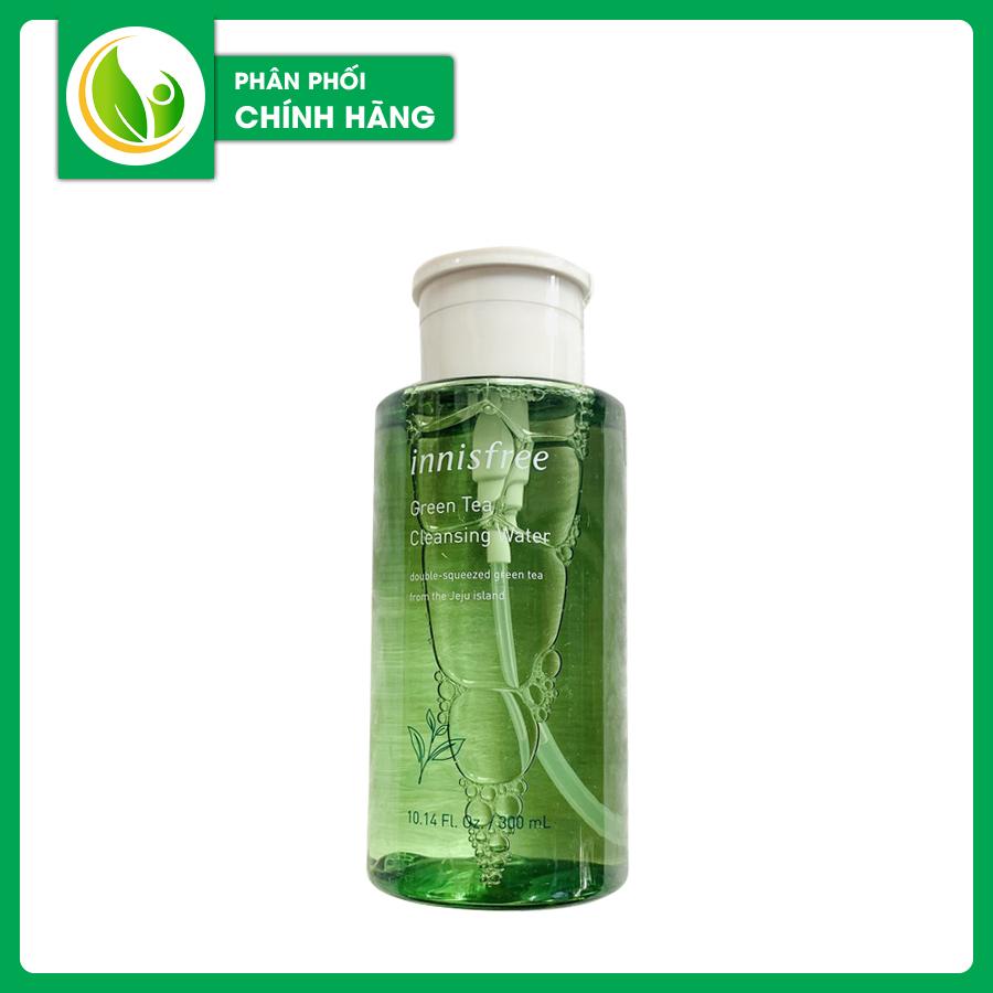 Nước Tẩy Trang từ trà xanh Innisfree Green Tea Cleansing Water 300ml An toàn sử dụng phù hợp với mọi loại da