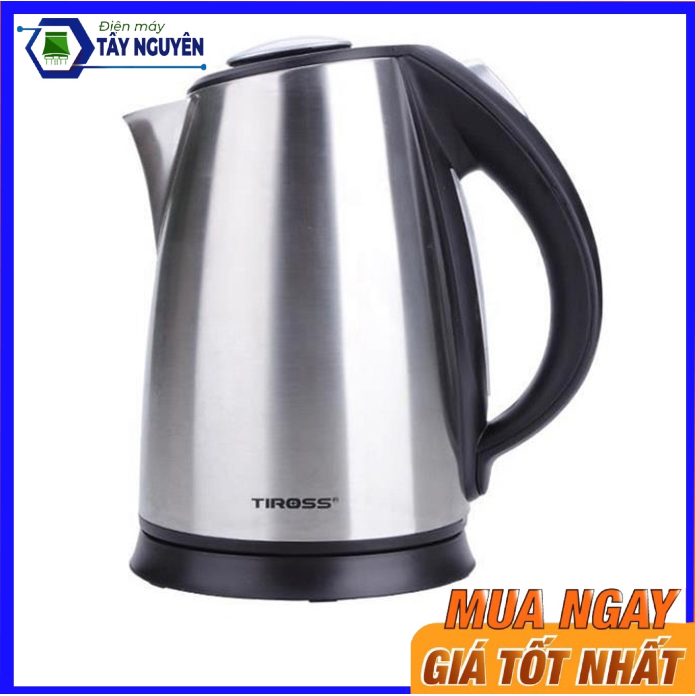 Ấm siêu tốc du lịch tiross ts486 1.7l - hàng chính hãng