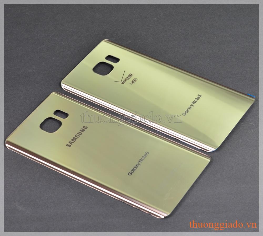 Nắp lưng Sau thay thế Galaxy Note 5 - Nắp (zin có Khắc Sẵn ime).Thay Rất Khớp
