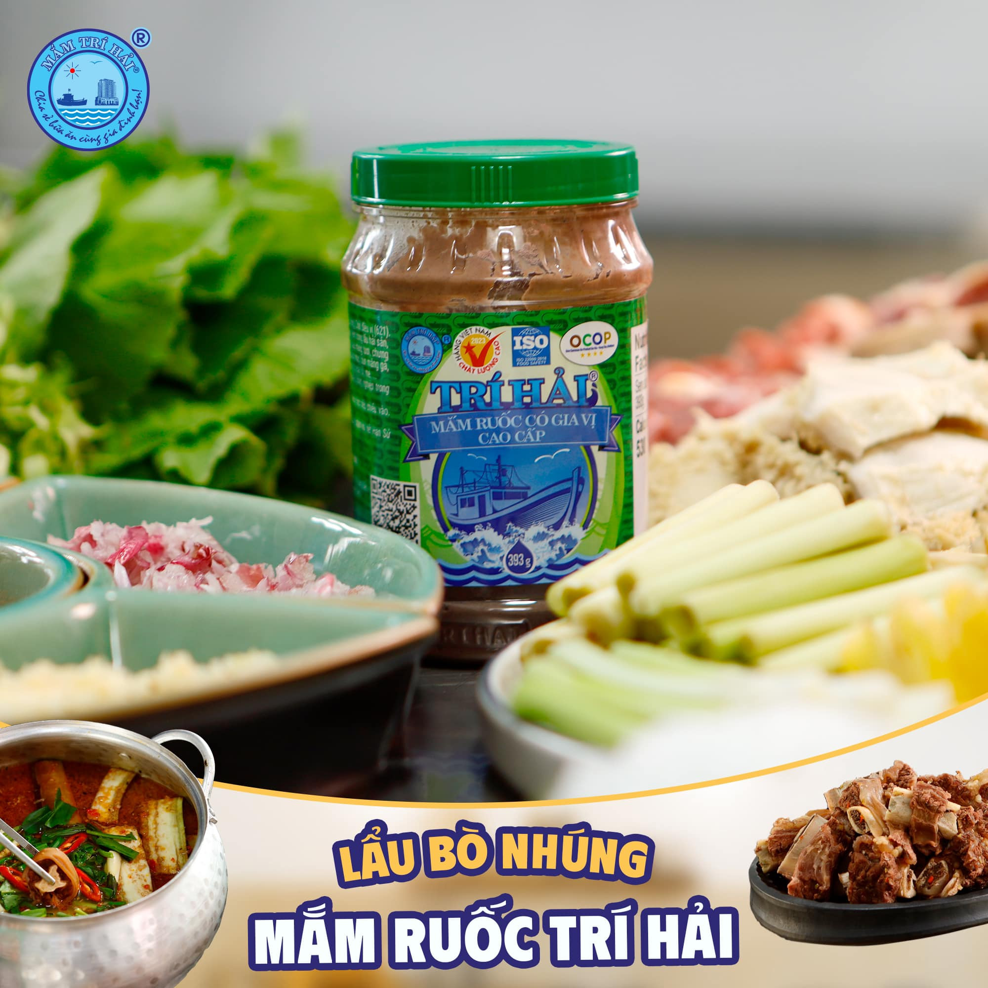 Mắm ruốc có gia vị cao cấp trí hải 193g