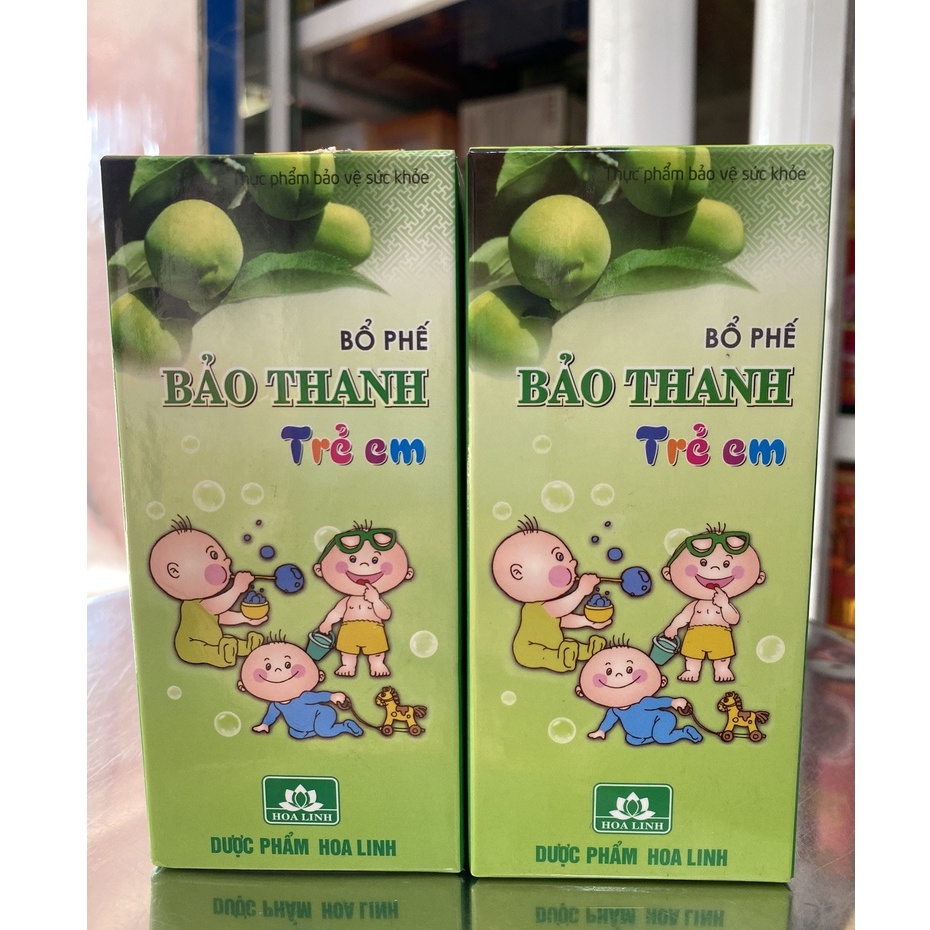 Siro ho bảo thanh trẻ em / ho bao thanh tre em / thảo / bổ phê