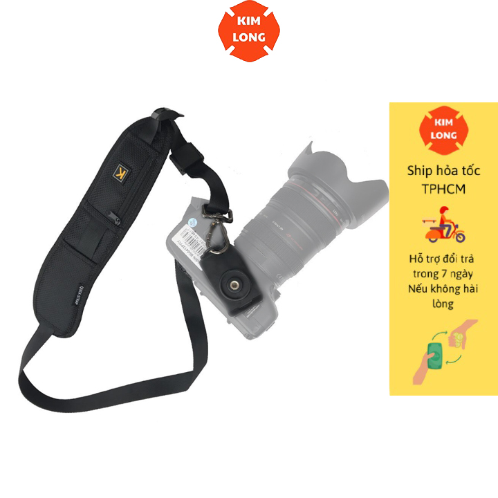 Dây đai đeo vai đơn di động cho máy ảnh điều chỉnh nhanh chóng cho dòng dslr slr microless