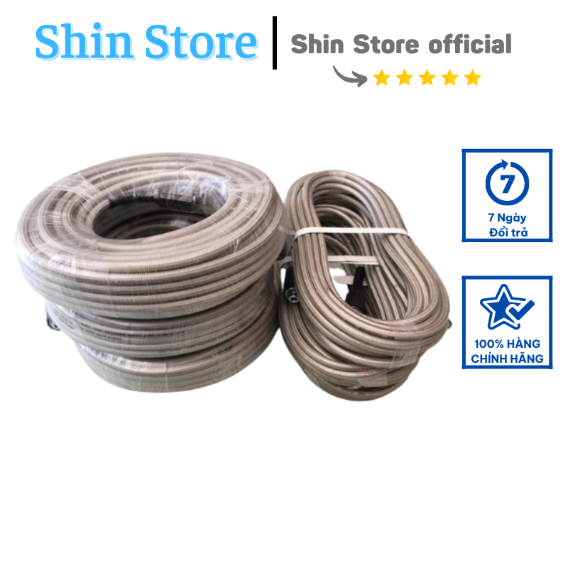 Dây rửa xe cao áp (trực tiếp) 2 đầu 22mm ZUKUI 15 mét [CHÍNH HÃNG] -SHINSTORE