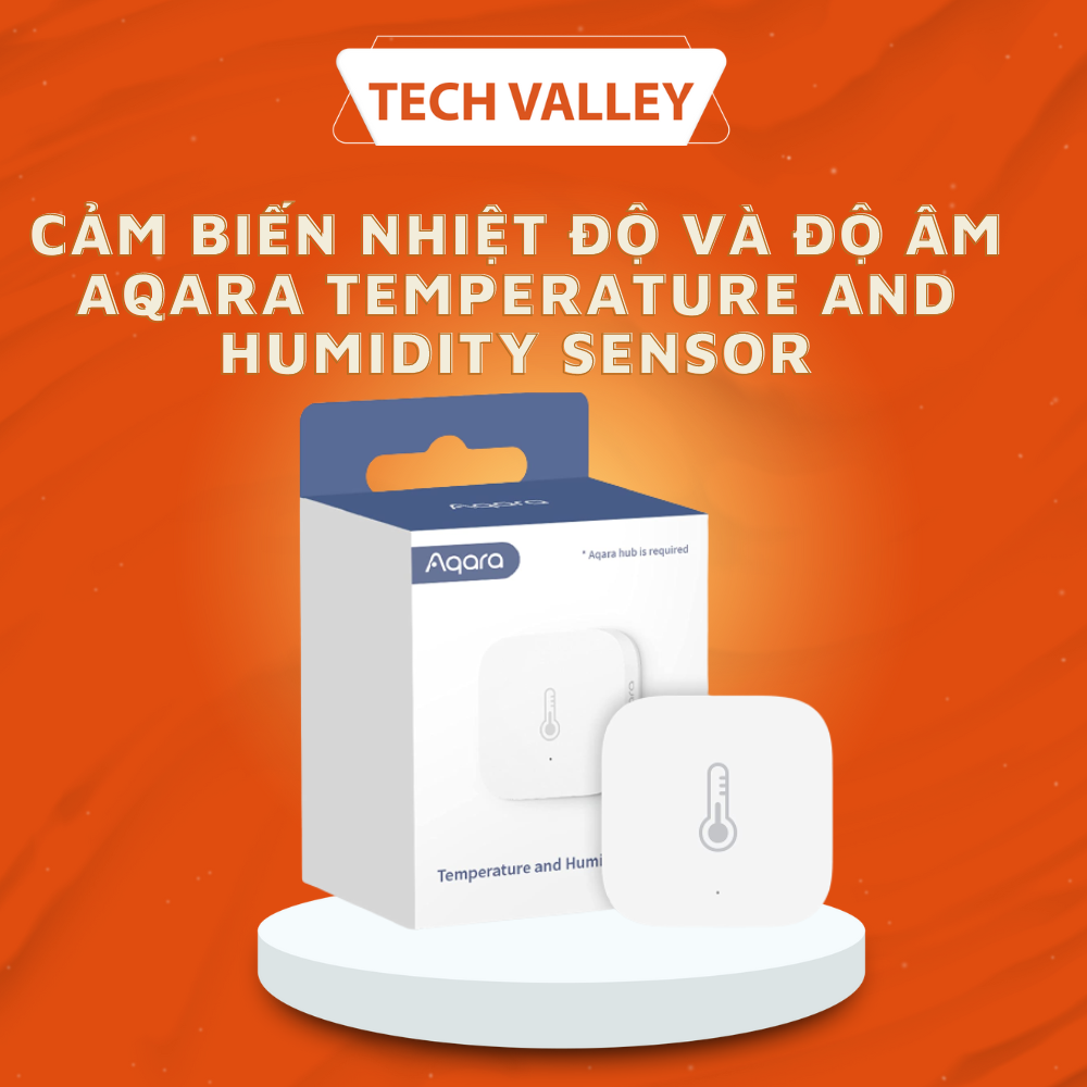 Cảm Biến Nhiệt Độ Và Độ Ẩm Aqara Temperature and Humidity Sensor
