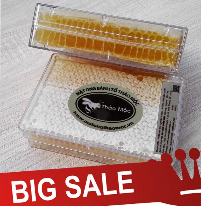 [HCM]MẬT ONG BÁNH TỔ THẢO MỘC HỘP 500GR TƯƠI NGUYÊN CHẤT 100% CÓ VIDEO HÌNH ẢNH THỰC TẾ