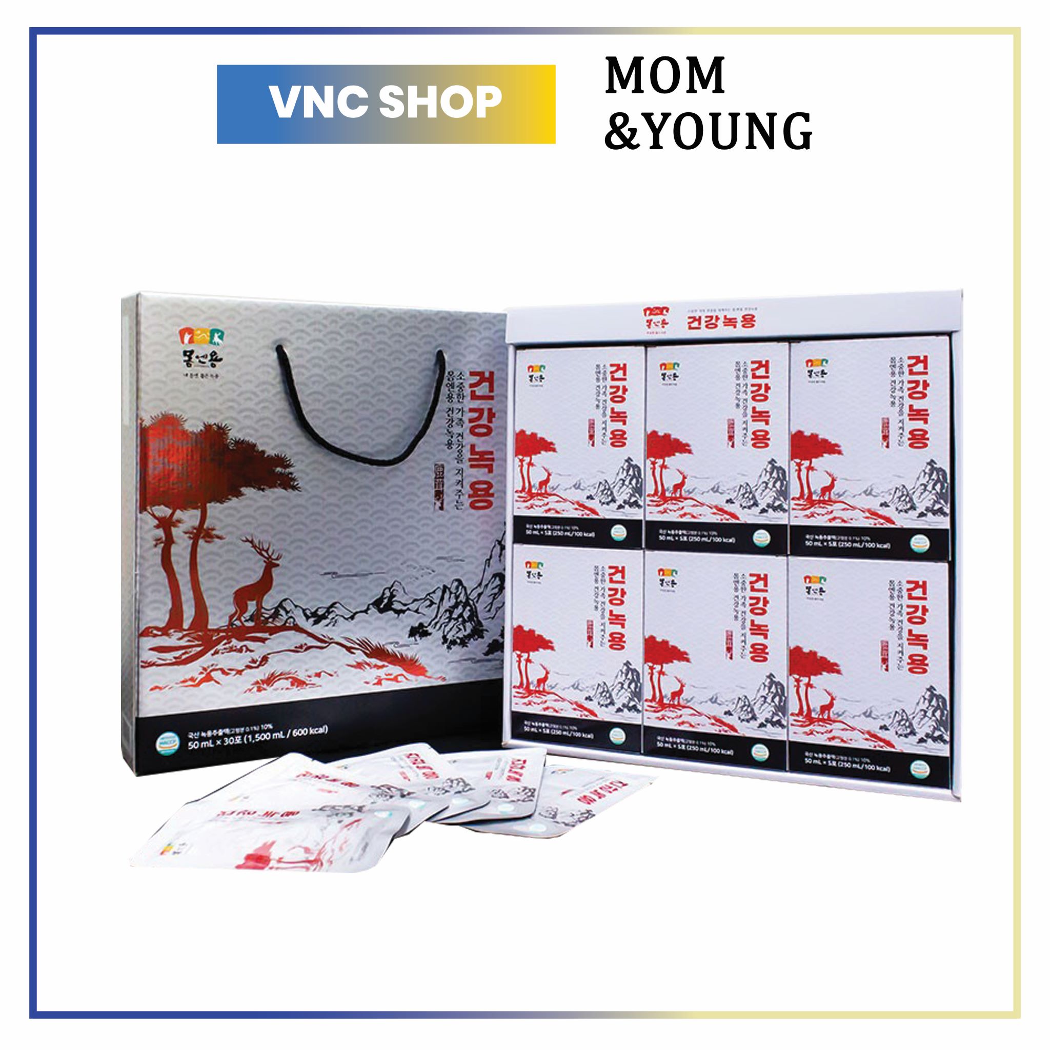 Nước Uống Nhung Hươu Hồng Sâm Healthy Deer Antler