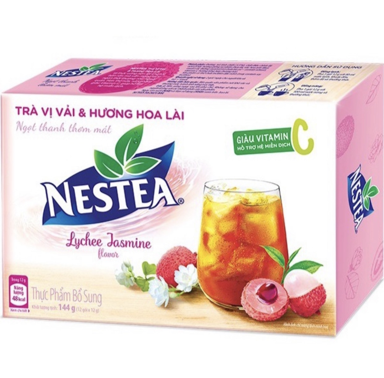 Trà vị chanh/ Trà Vải Nestea