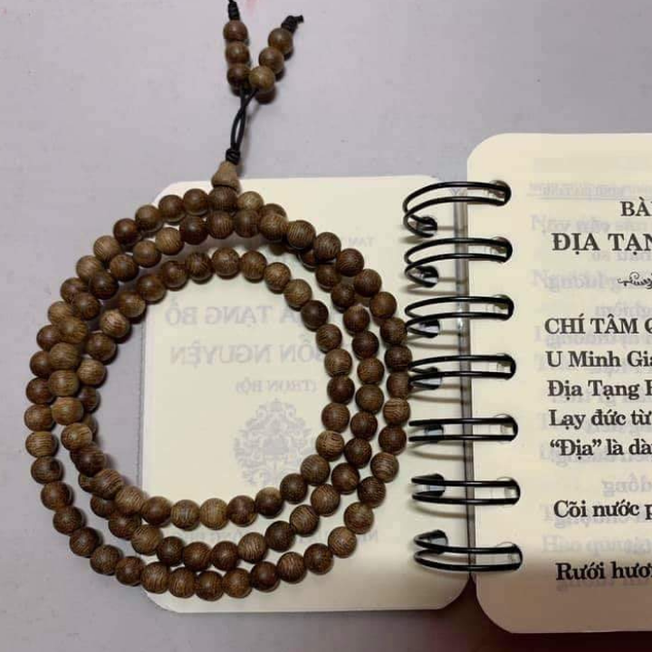 vòng tay trầm hương phong thủy bình an 180 hạt