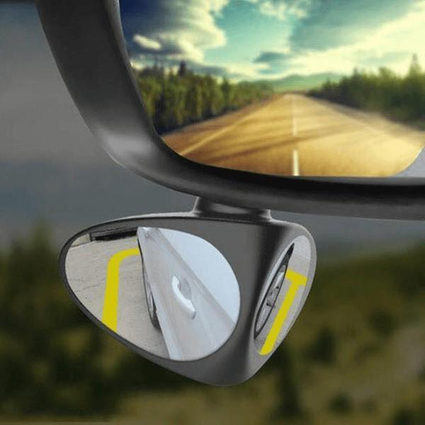Gương cầu lồi 3D soi lề ô tô, xe hơi-Gương cầu lồi 2 mặt dễ dàng quan sát, an toàn phù hợp mọi loại xe BenHome Shop