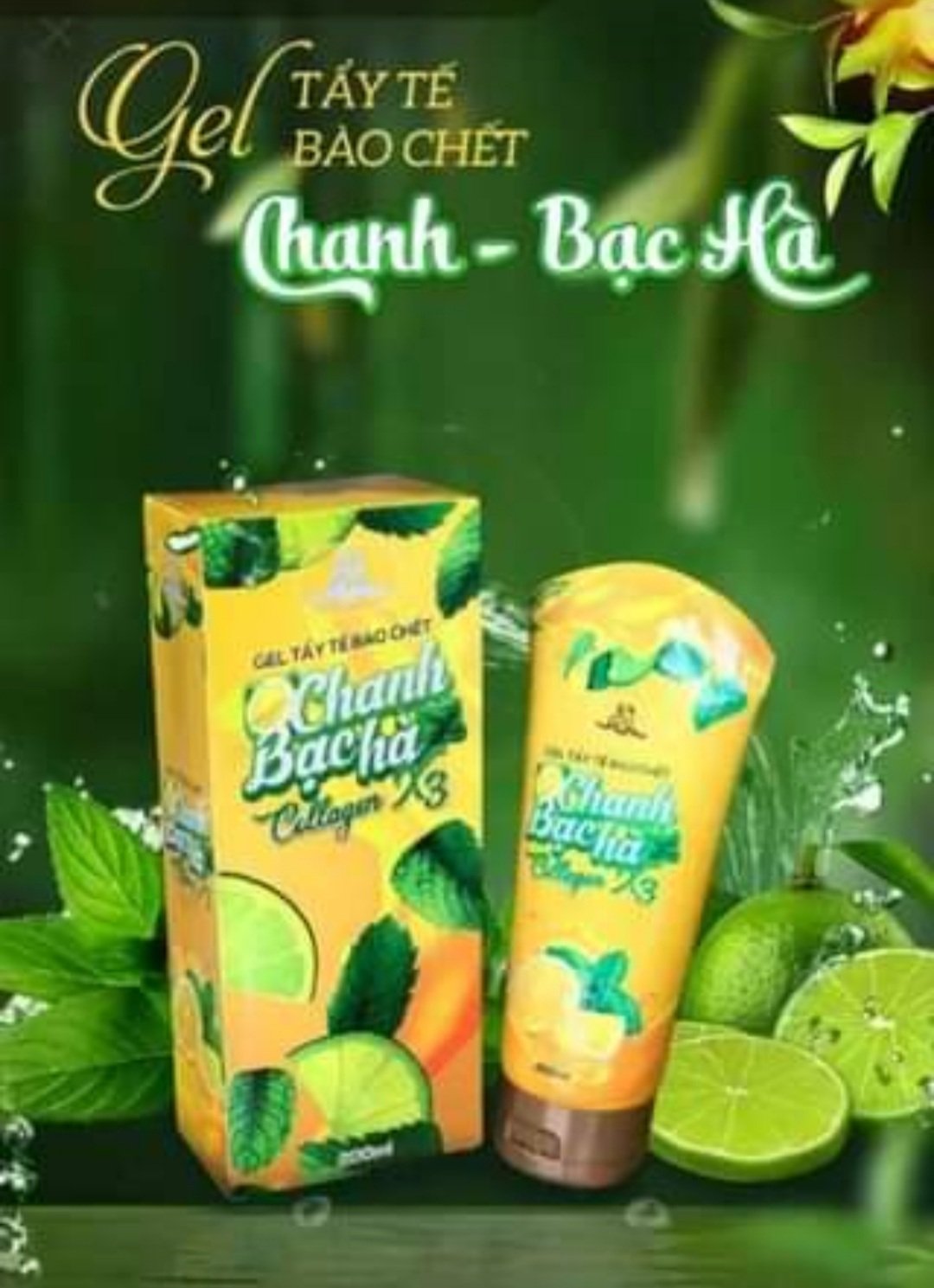 Tẩy tế bào chết chanh Đông Anh