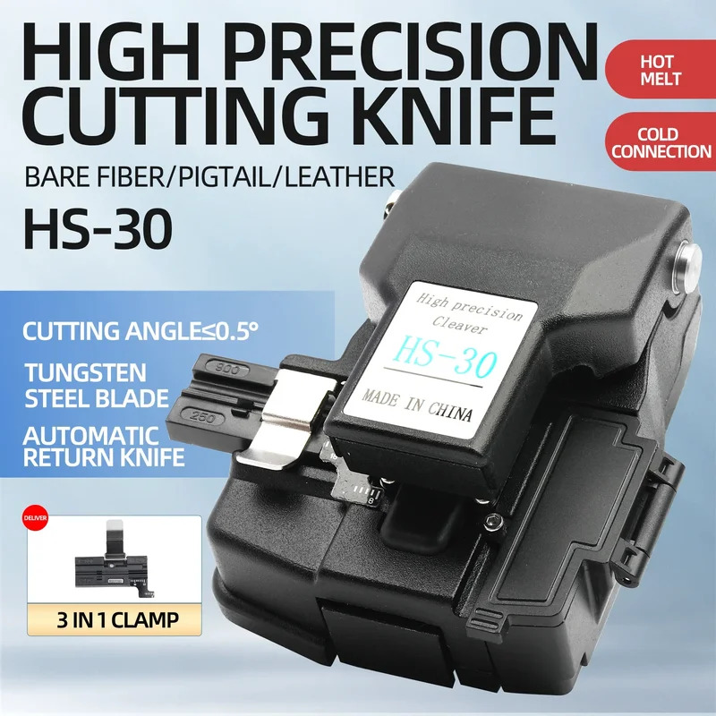 HS-30 Máy cắt sợi quang có độ chính xác cao cho máy cắt sợi Fujikura CT-30