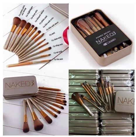 Bộ cọ make up 12 cây bao giá đẹp sỉ