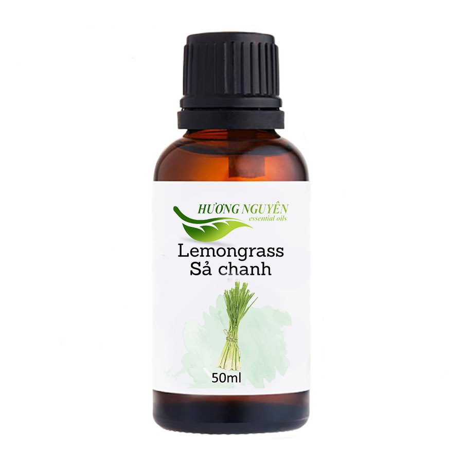 Tinh dầu sả chanh hương nguyên - lemongrass essential oil - dung tich 50ml