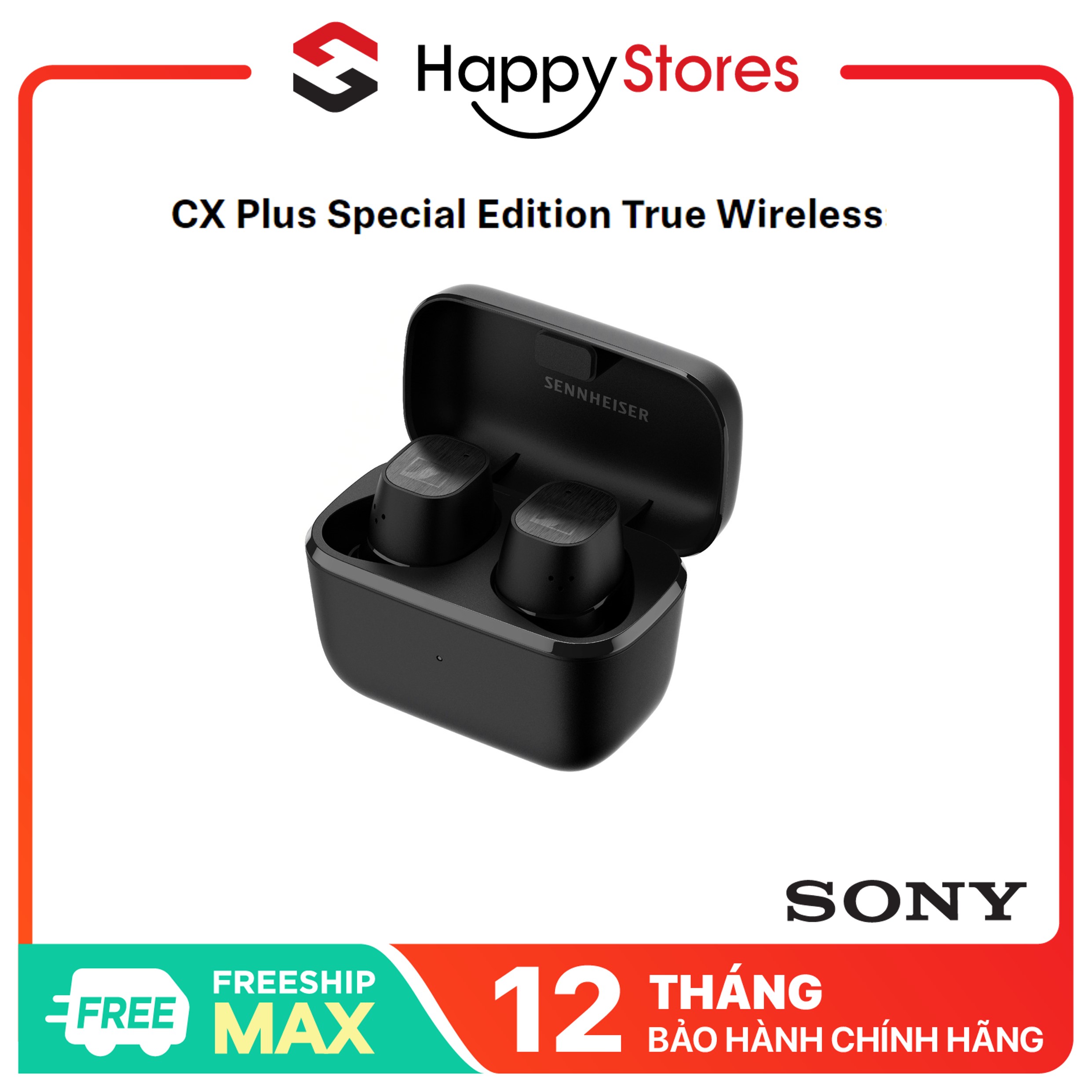 Tai nghe sennheiser cx plus special dition true wireless chính hãng