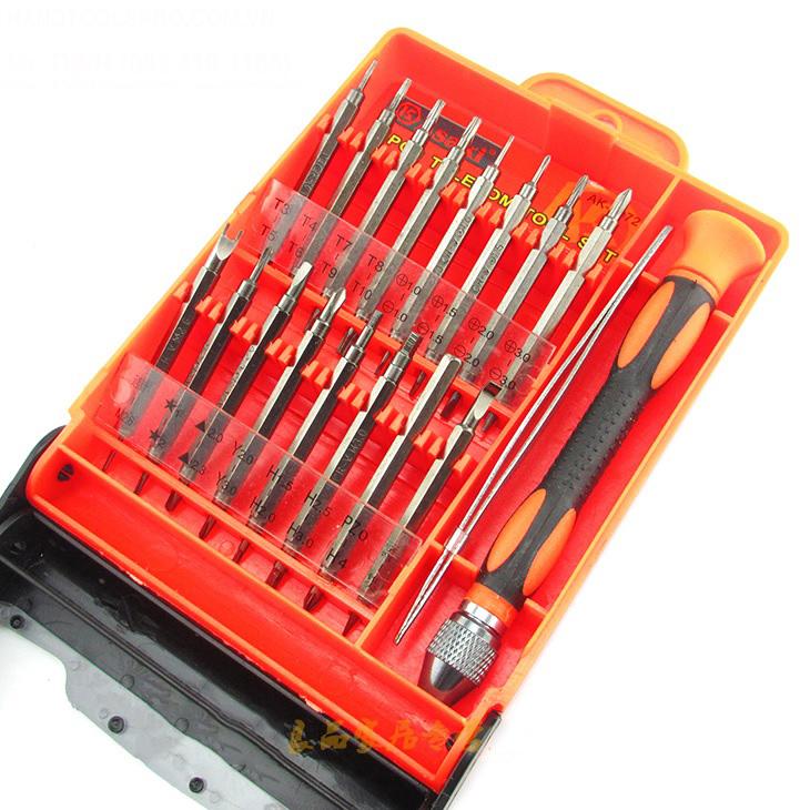 Bộ vít điện tử 34 chi tiết asaki ak-9072