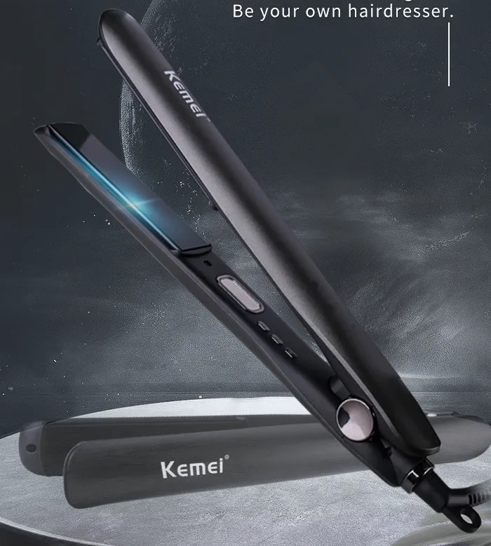 Máy Kẹp Thẳng Tóc Cao Cấp Kemei Km 959 Bản Nhỏ - Duỗi Cụp - Làm Xoăn