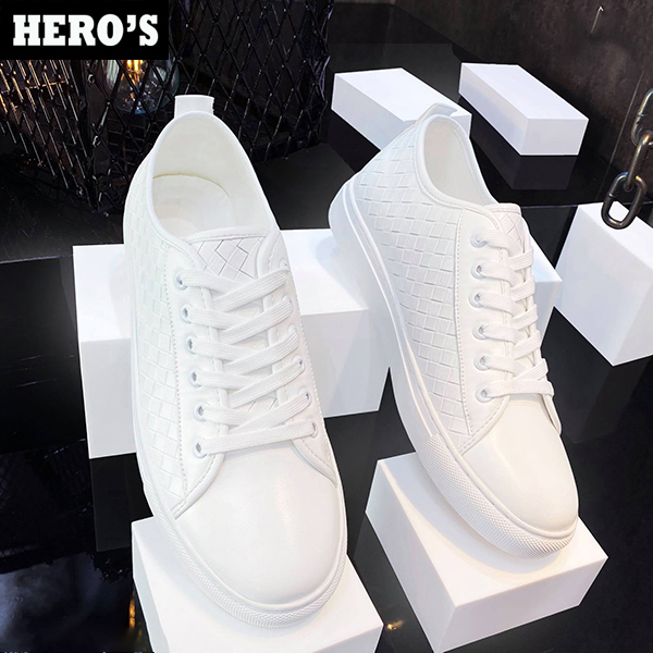 Giày thể thao nam trắng,giày sneaker nam cao cấp (hot trend) mã OTO