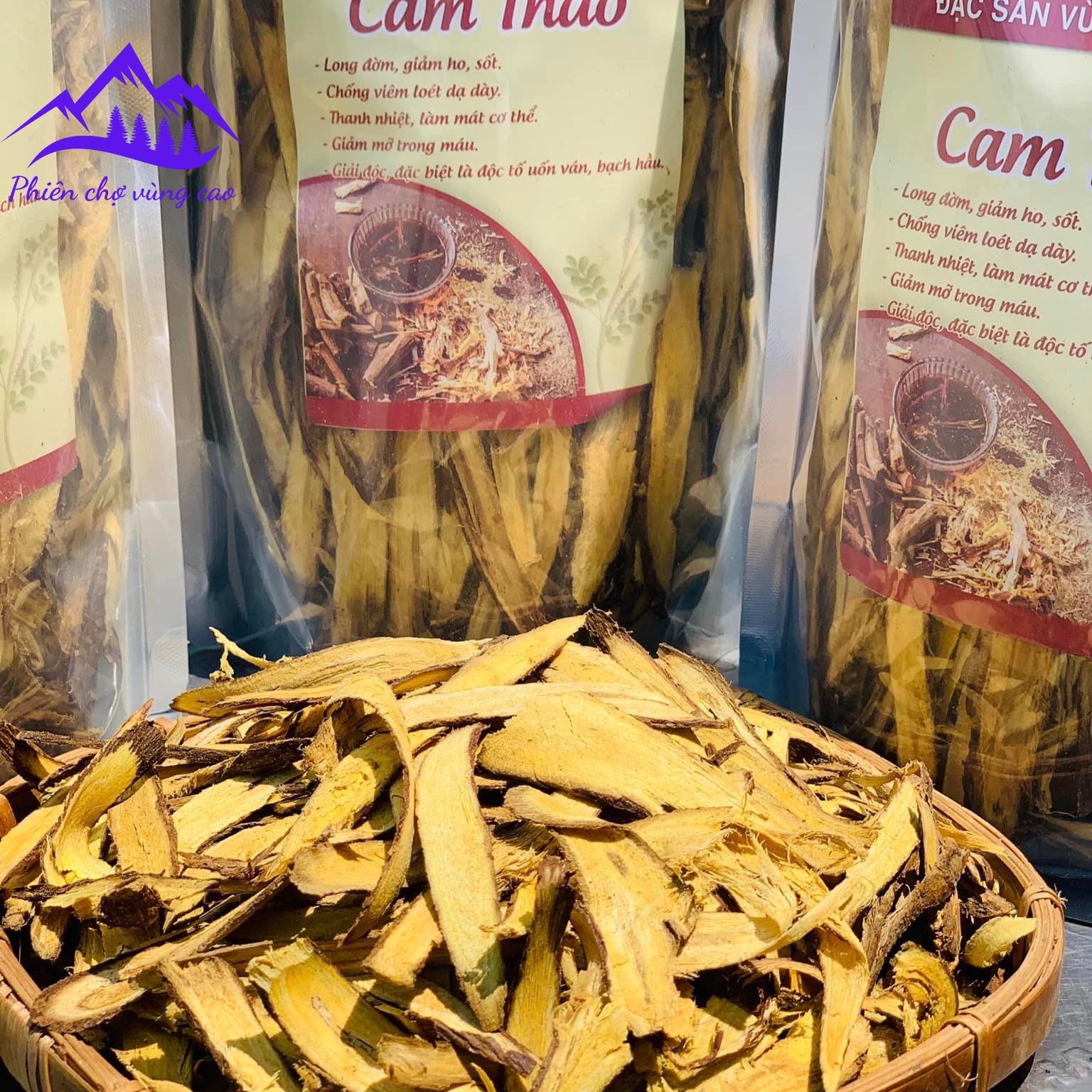 Cam thảo bắc khô thái lát loại 1 . Trà cam thảo giúp thanh nhiệt giải độc, giảm ho, hạ sốt