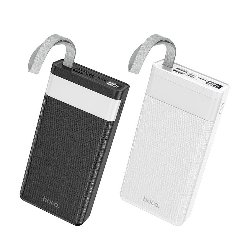 Pin Sạc dự phòng J73 Hoco 30.000mAh Có Đèn Chính Hãng BH 12 Tháng