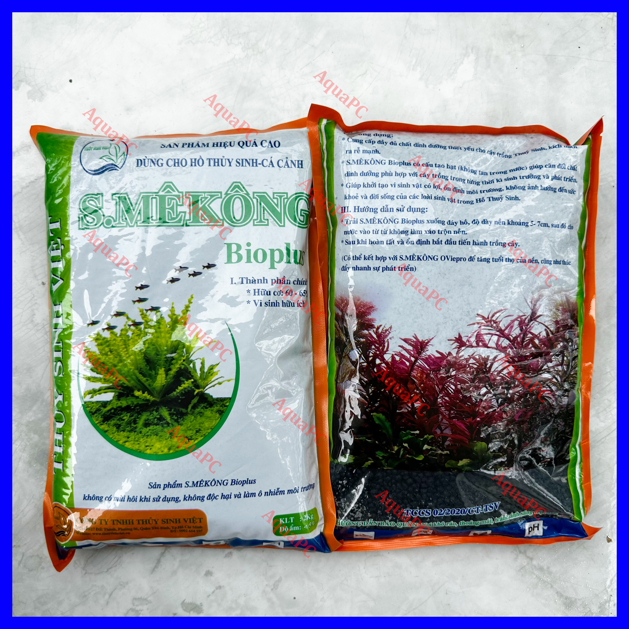 Phân nền thủy sinh Smekông 2kg