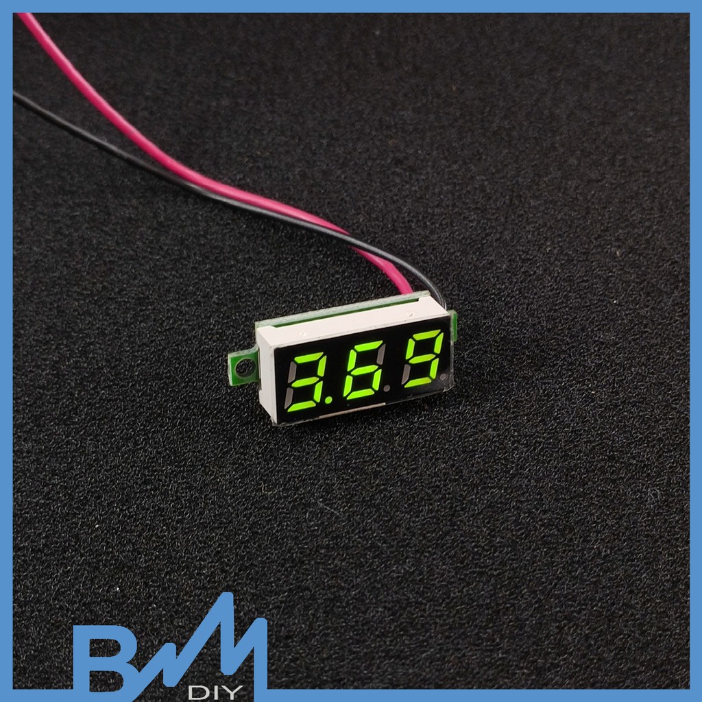Mạch vôn kế mini báo vol 2.5-30v dc