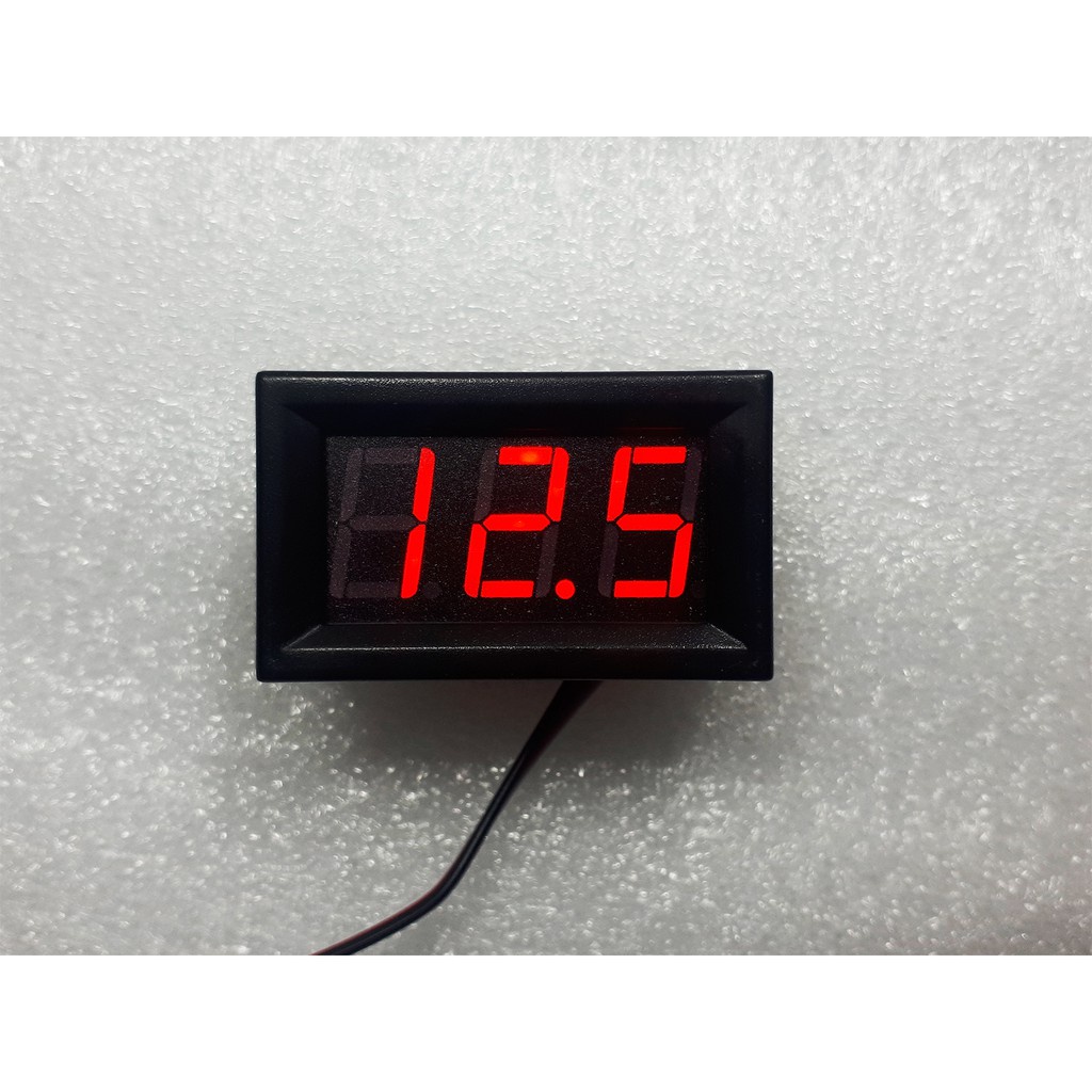 Đồng hồ led báo vôn dc, đo áp một chiều 0.56 inch