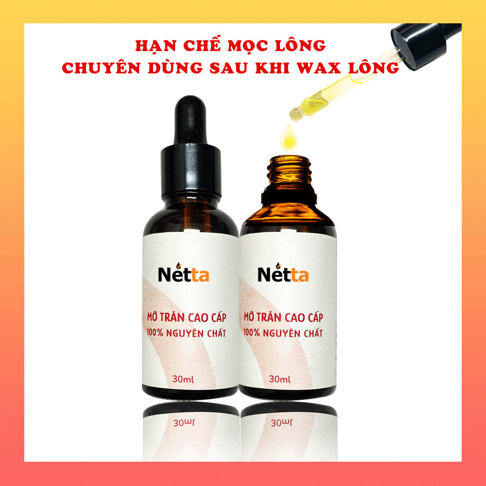 Mỡ Trăn Nguyên Chất Triệt Lông Sau Wax - Làm dịu da, Dưỡng ẩm, Se khít lỗ chân lông, da, Làm dịu vết  bỏng, Làm mờ sẹo, Rạn da