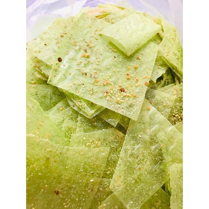 💚 bánh tráng lá dứa lắc phô mai 💚 - 500g
