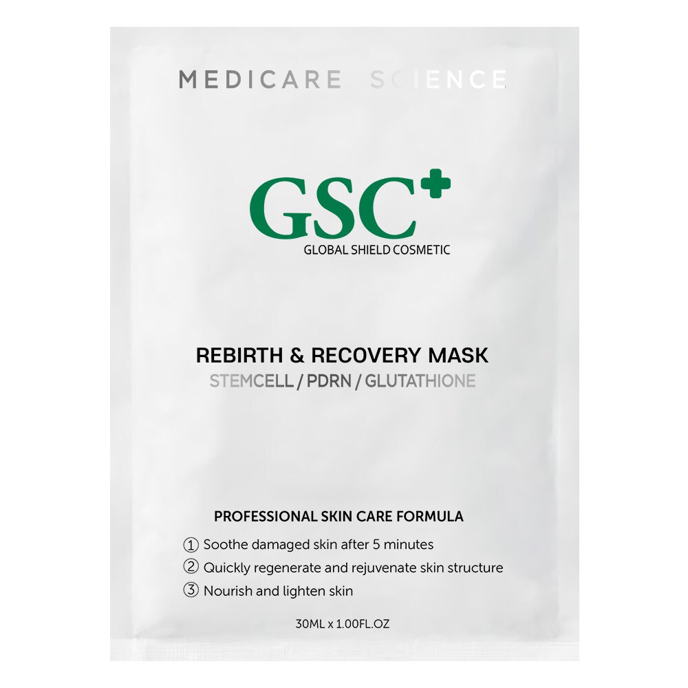 Mặt nạ dịu da, giảm sưng đỏ sau vi kim lăn kim GSC