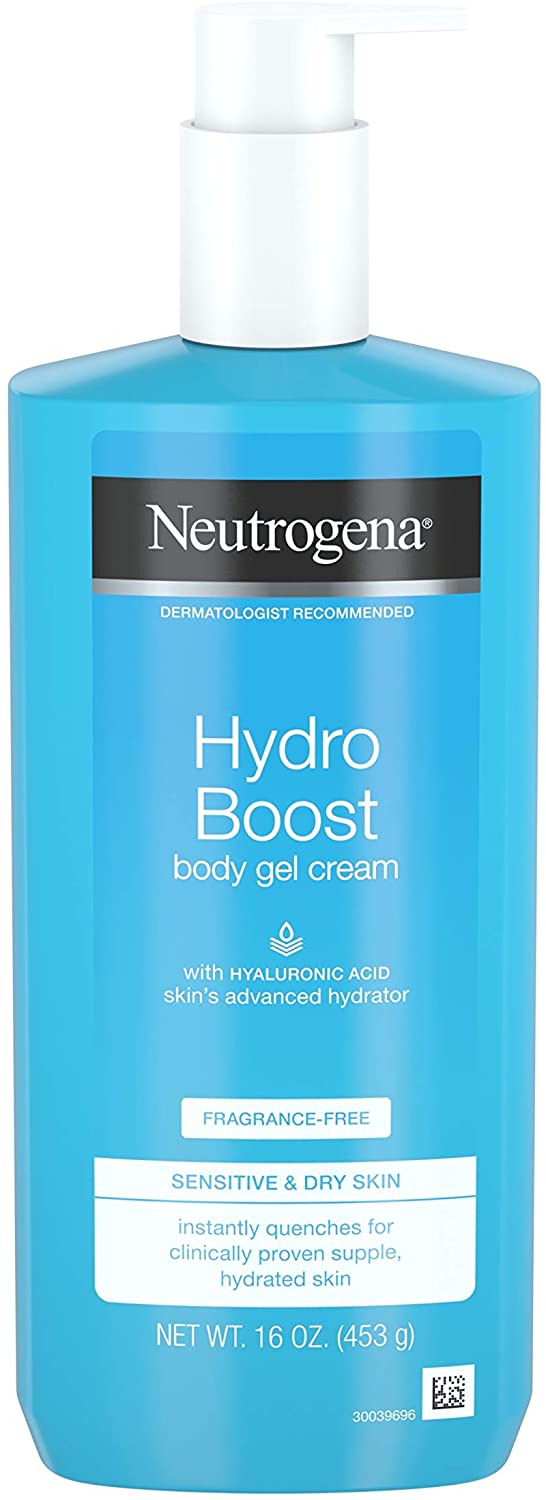 Kem gel không mùi dưỡng ẩm da Neutrogena Hydro Boost Fragrance-free Hydrating Body Gel Cream 453g (Mỹ)