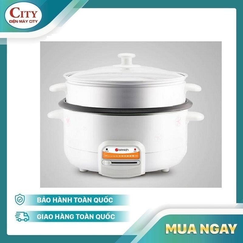 Nồi lẩu hấp điện đa năng Elmich 3566 3.5L