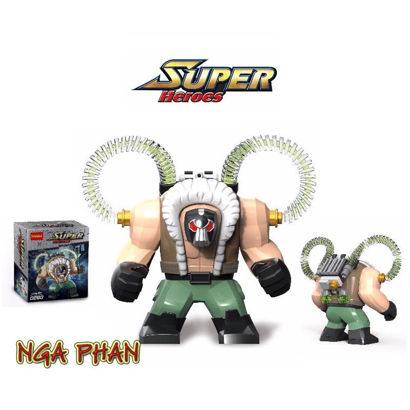 Bane Và Trang Bị Tăng Sức Mạnh Big Figure Strengthened Lego Decool Đồ Chơi Xếp Hình Lắp Ráp