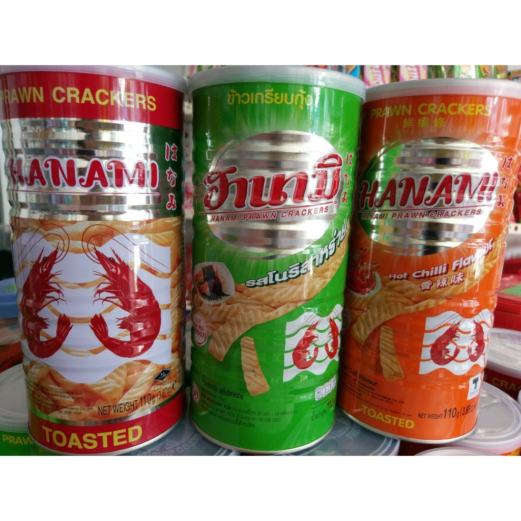 (HCM) Snack lon hanami Thái Lan 110g./..