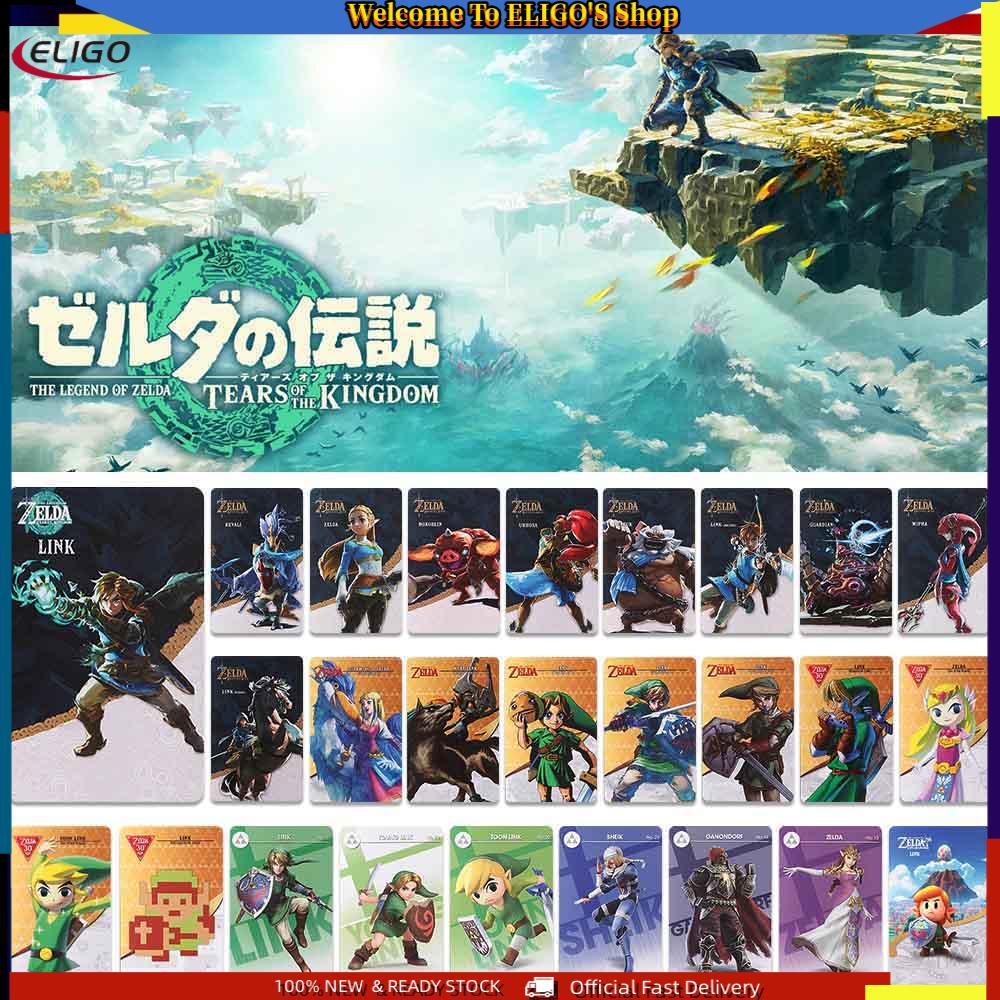 26 38PCS Mini Game amiibo Card fits for for NFC Nintendo Switch Lite Zelda