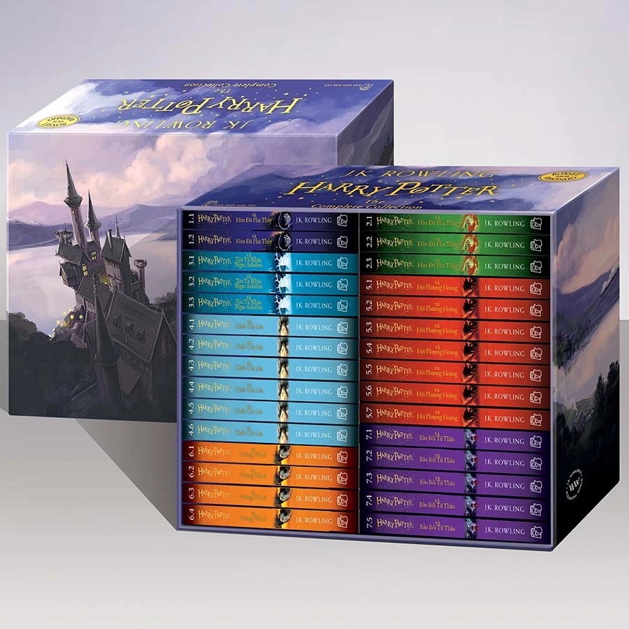 Boxset Harry Potter Trọn Bộ 7 Tập - Khổ Nhỏ (Bộ 30 Cuốn)