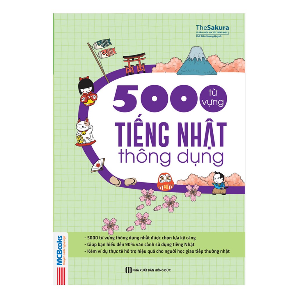 Sách - 5000 từ vựng tiếng nhật thông dụng