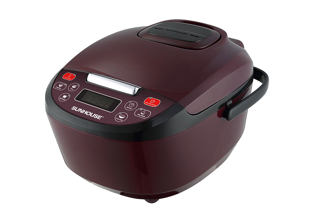 Nồi cơm điện tử Sunhouse 1.8L SHD8909. Đa chức năng nấu, tiết kiệm thời gian.Ruột nồi chống dính cao cấp, an toàn cho sức khỏe - Bảo hành 12 tháng.