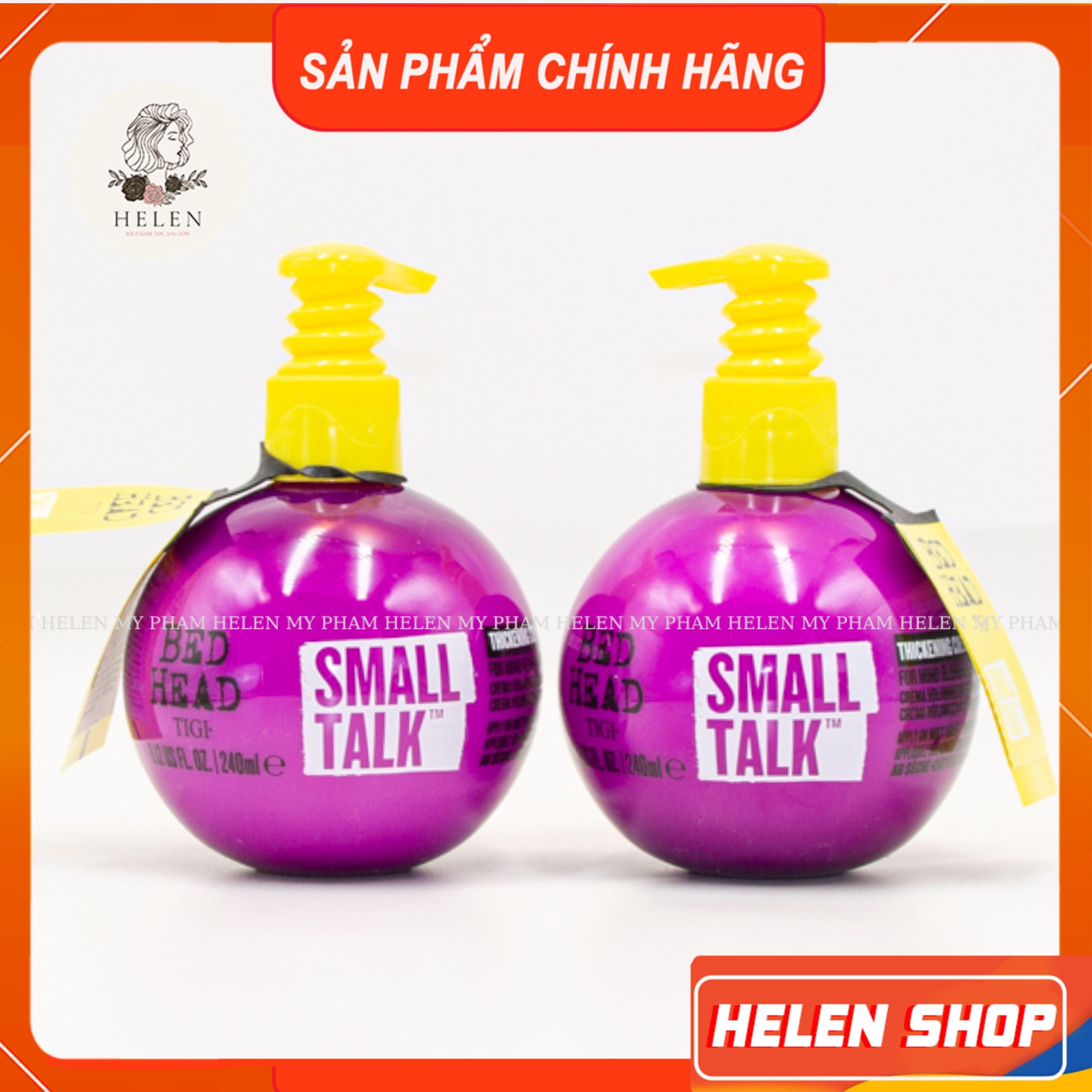 Kem Tạo Kiểu Giữ Nếp Tóc Uốn Tigi Small Talk Làm Dày và Tạo Cấu Trúc Tóc 240ml