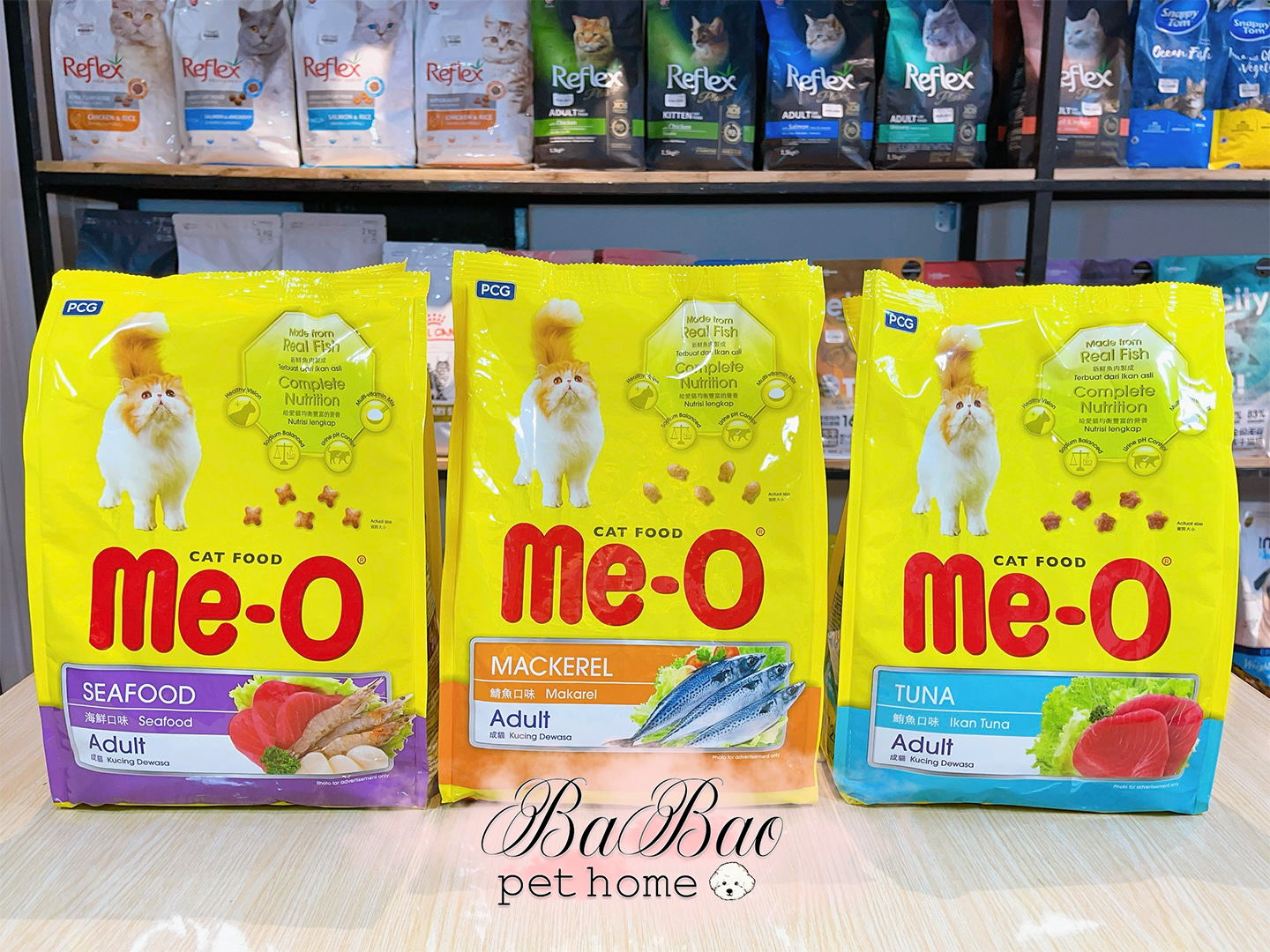 Hạt Me-O dành cho mèo trưởng thành túi 1.2kg