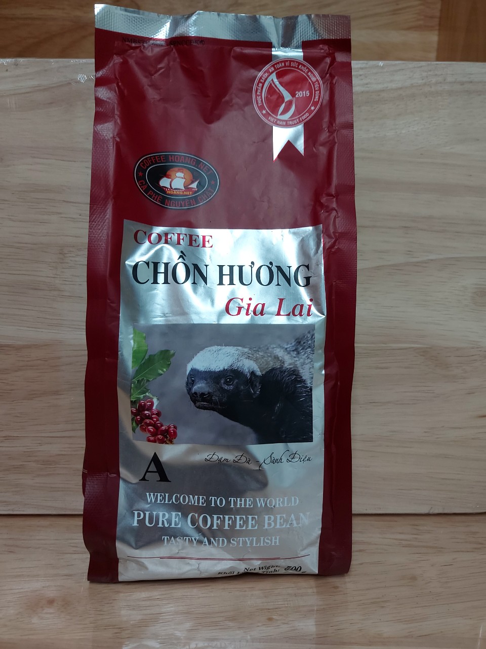 [HCM]500gr Cà phê Chồn Hương pha phin đậm đà -Chồn Hương thượng hạng của Công Ty Hoàng Net