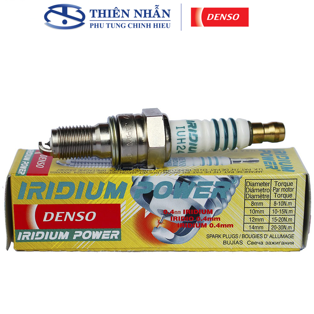 Bugi denso iridium iuh24 xe sh ý 125/150 - 100% hàng chính hãng