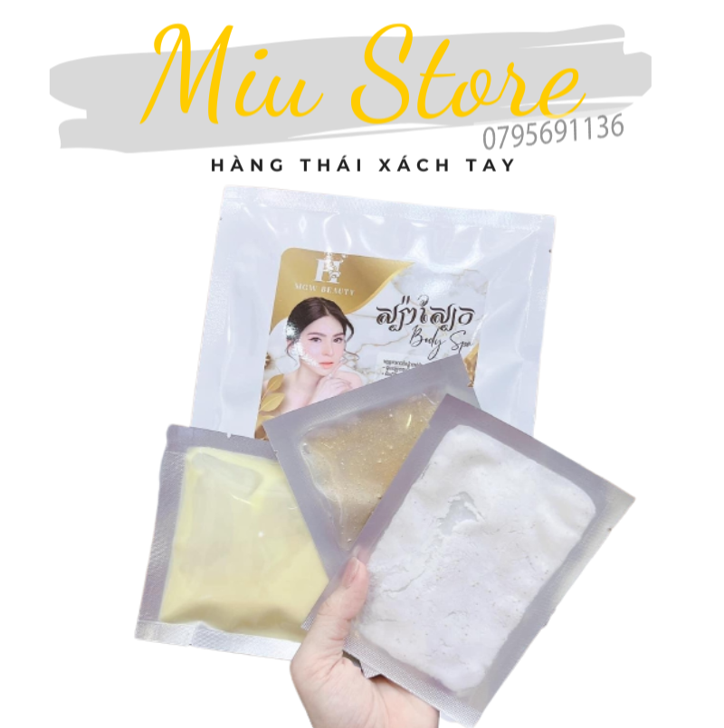 Gói ắm ủ trắng da MGW Beauty Magic White body Spa