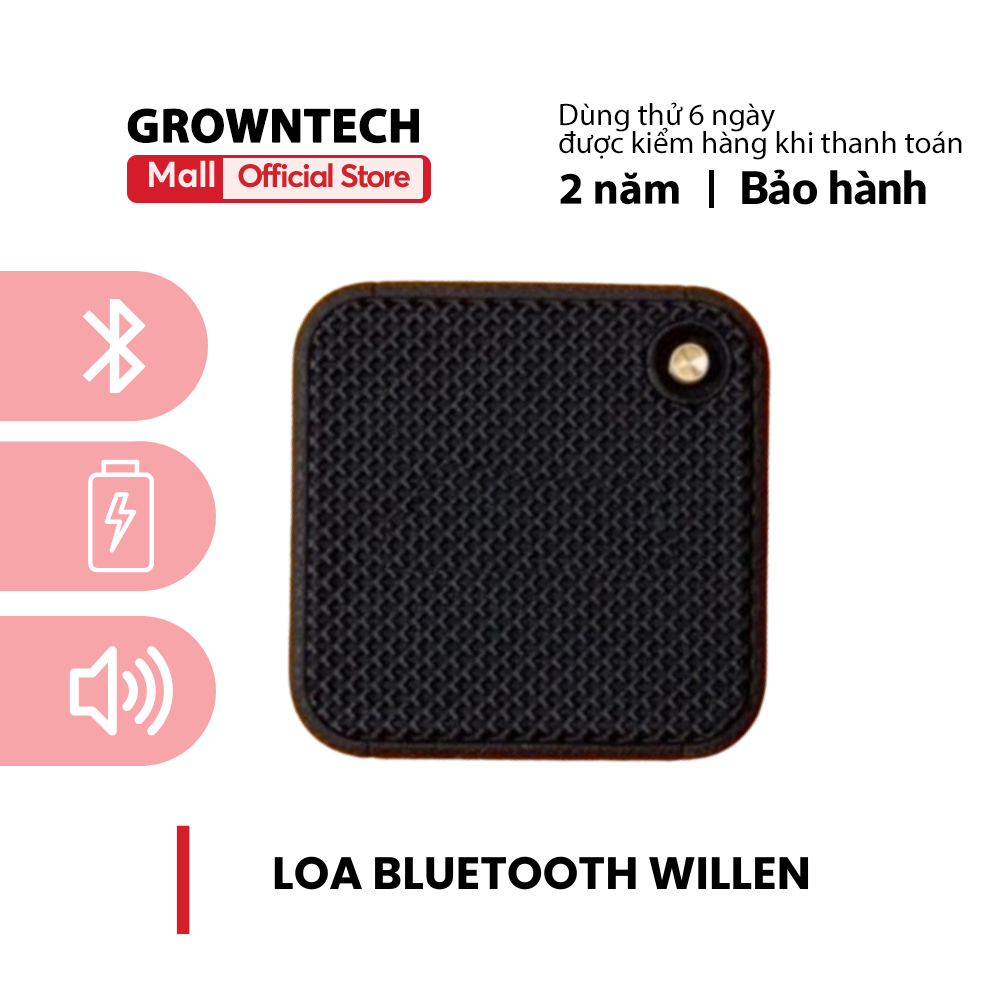 Loa Bluetooth Không Dây Willen Mini Nhỏ Gọn Cao Cấp Âm Thanh Siêu Hay