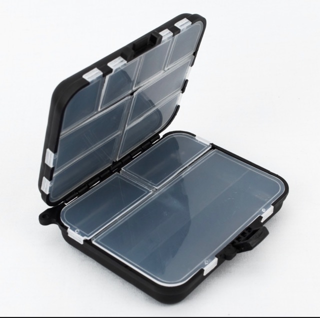 Hộp đựng lưỡi câu cá, khóa link, mani