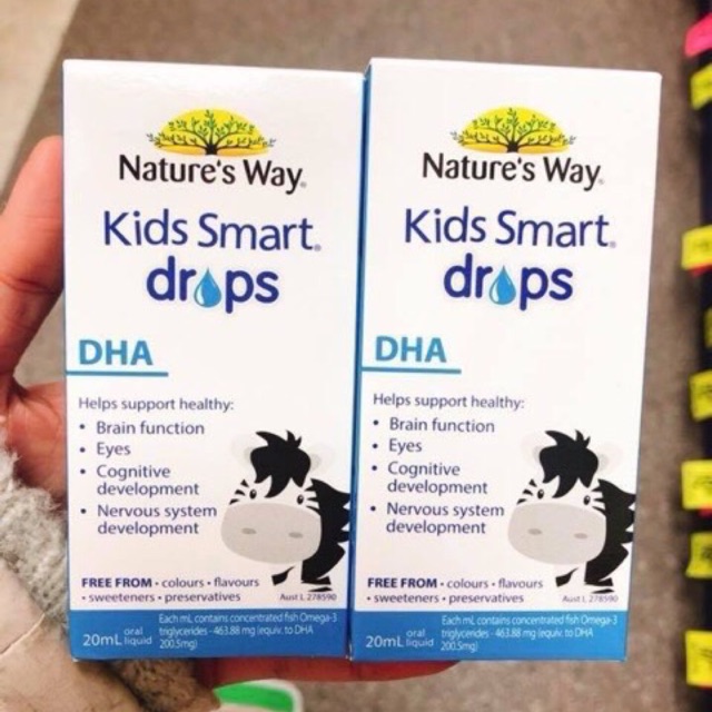 Dha dạng giọt Nature Way Kids Smart