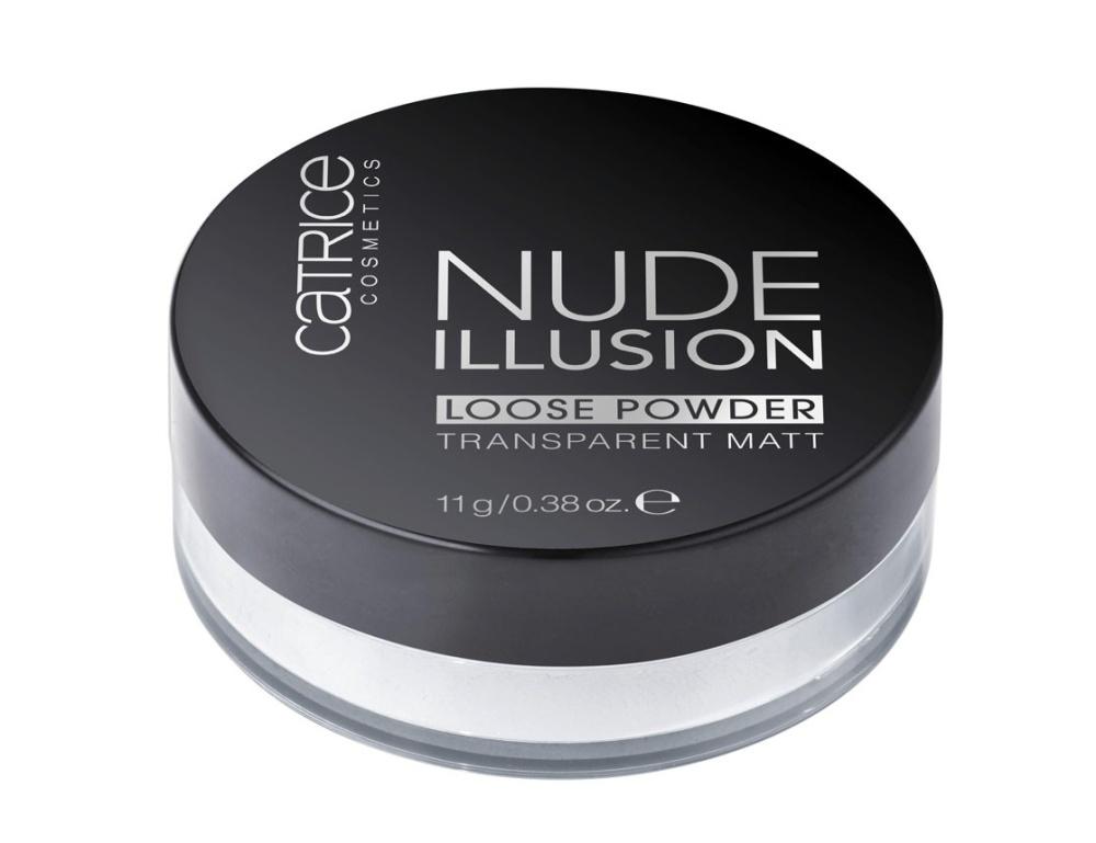 Phấn phủ dạng bột kiềm dầu cực tốt catrice nude illusion loose powder 11g