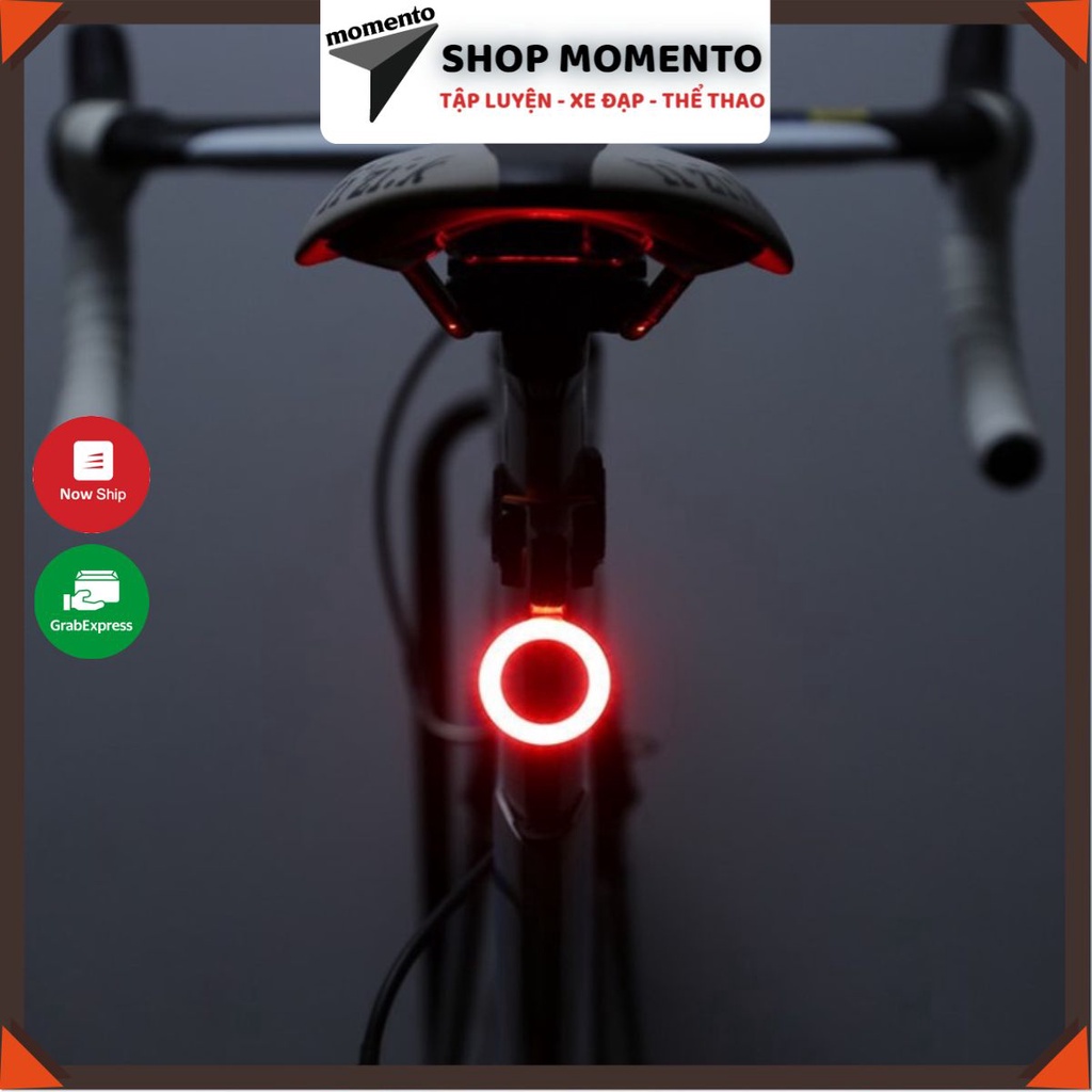 Đèn led hậu tín hiệu gắn sau xe đạp siêu nét - sạc usb