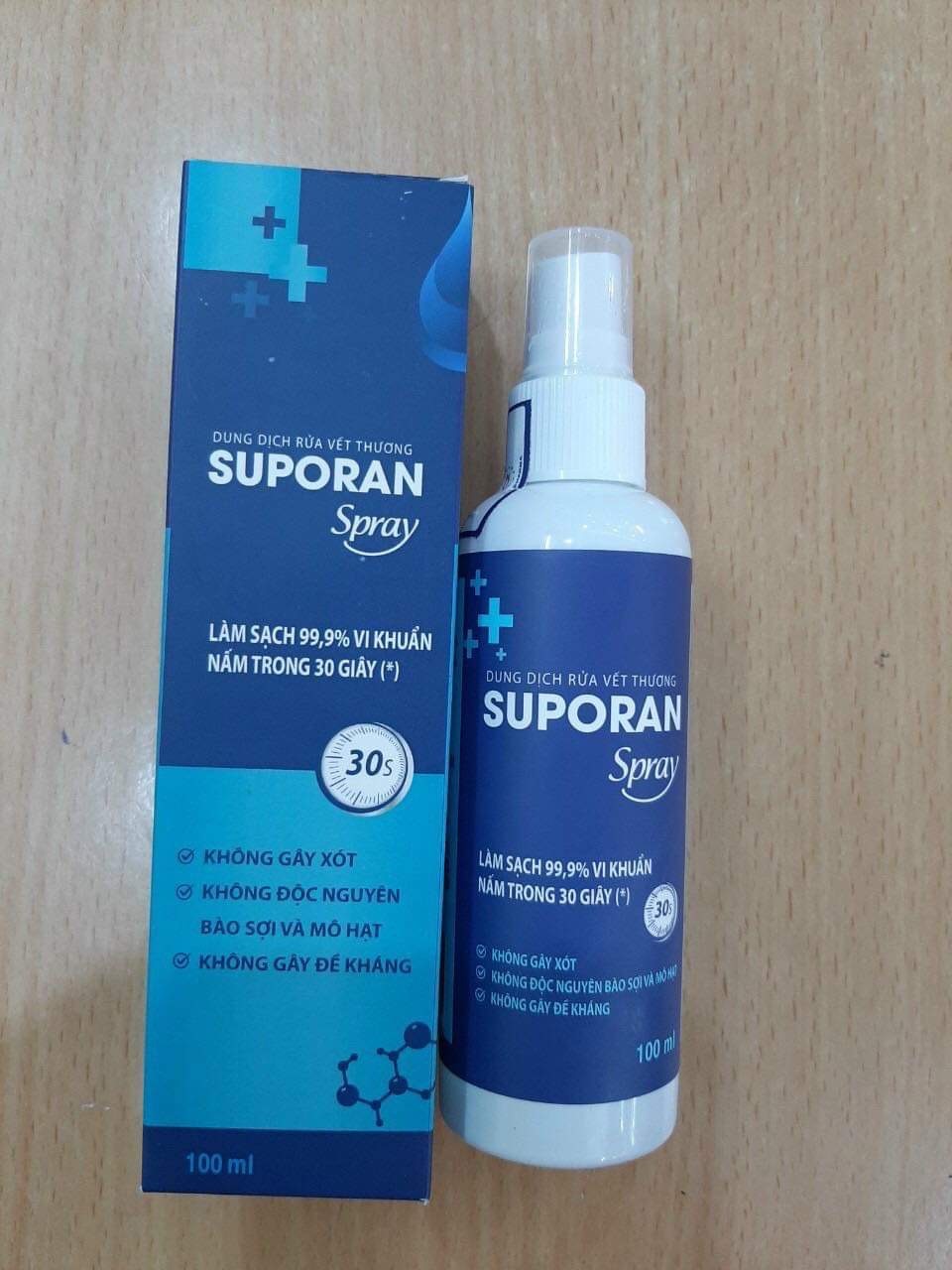 DUNG DỊCH RỬA VẾT THƯƠNG, SÁT KHUẨN SUPORAN